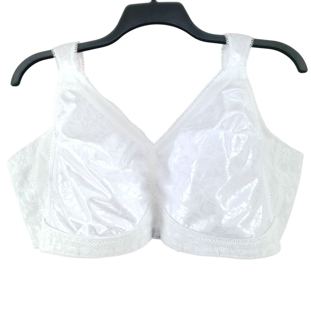 Playtex 18 Hour Ultimate Shoulder Comfort Wireless Full Coverage Bra Size 50C